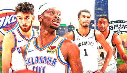 亚历山大34+，NBA63年来首人，雷霆复仇马刺！文班历史第4快纪录