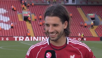 开云体育平台app-索博谈任意球破门：之前都是阿诺德在踢，现在我终于有机会了